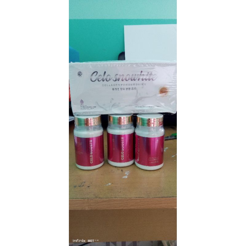 

Bundle CELO BOOST 8 ISI 3 LEMON POWDER DRINK