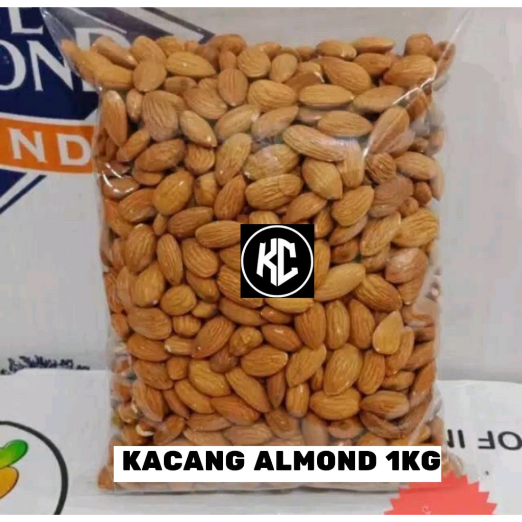 

Kacang Almond Panggang Grade Super Roasted Almond 1kg
