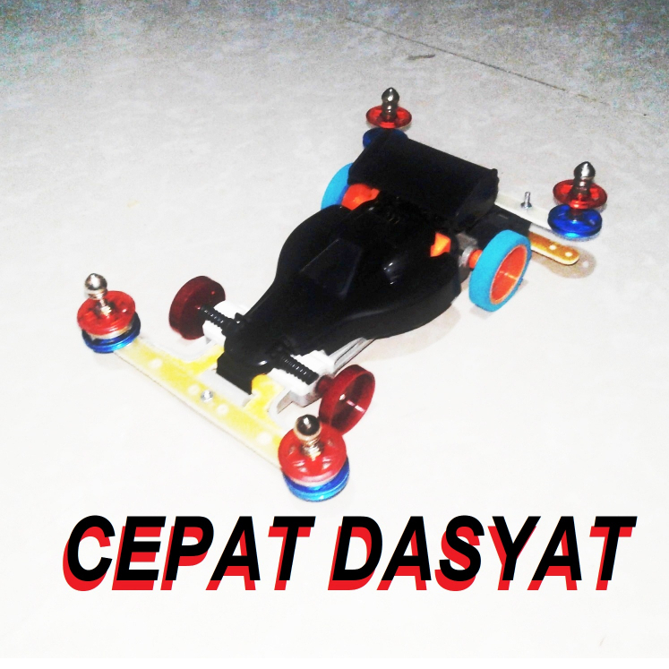 Tamiya Sloop Speed(SELAMA MASIH TAMPIL BARANG READY) + DINAMO & BATERAI CAS rakitan KENCANG dan STAB