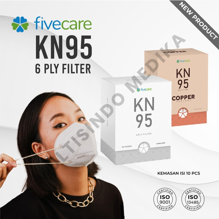 Fivecare KN95 6Ply Filter