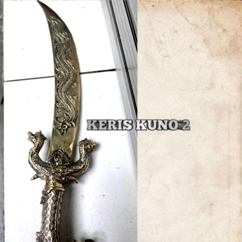 Koleksi keris antik 3 kepala na ga antik