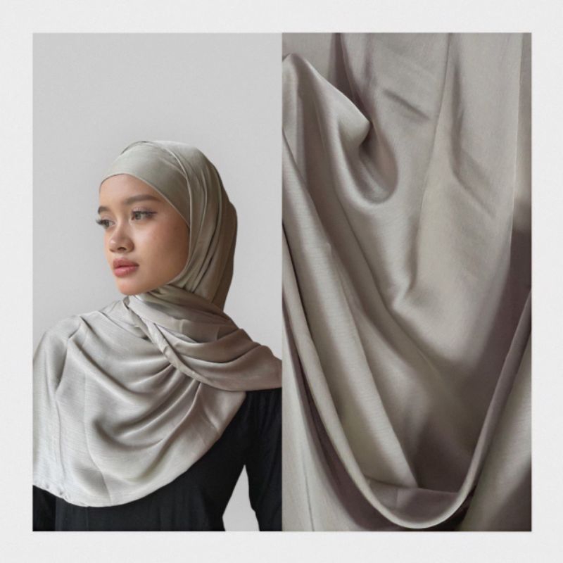 Pashmina silk instant II Bayarmaa Sage