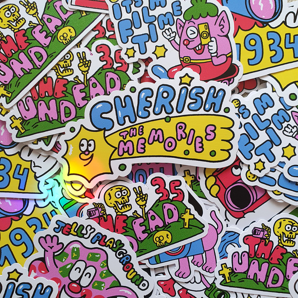 

Jellyplayground Sticker Pack by Horribl Party