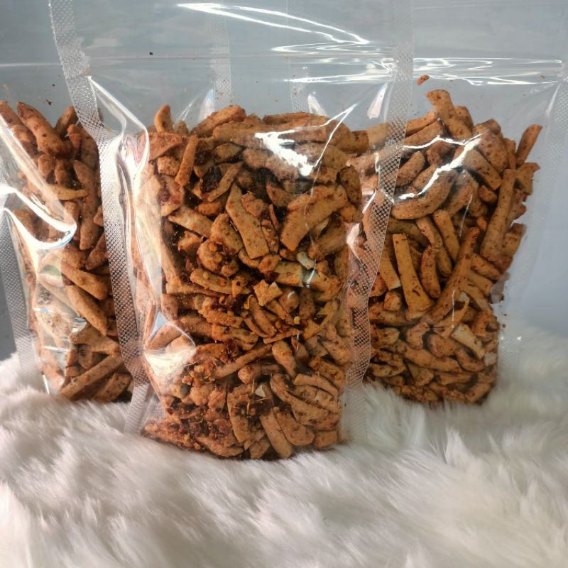 

Basreng Stik pedas daun jeruk 250gr