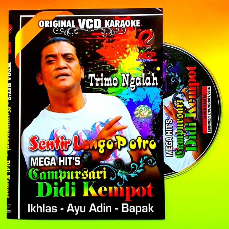 Vcd Original Karaoke Lagu Best Of The Best Didi Kempot