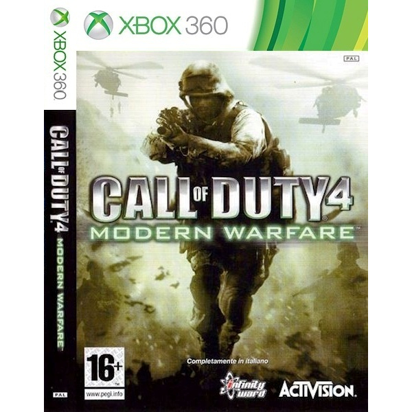 Game Call of Duty 4 Modern Warfare XBOX 360 for Jtag/RGH