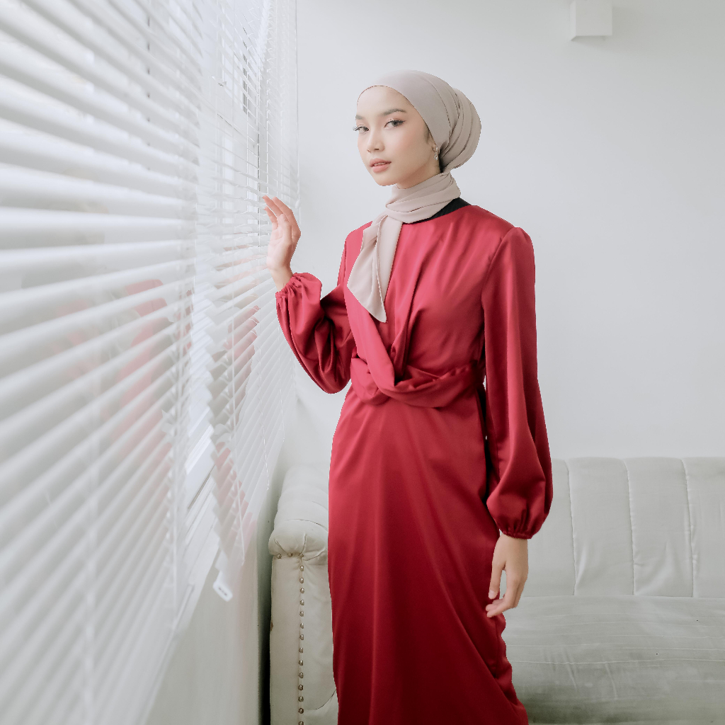 CAYLIN | Cora Dress | Dress Muslim Wanita (Ready Stock)