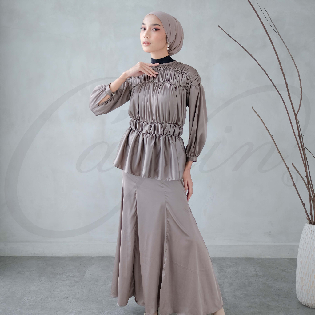 CAYLIN | Eleanor Dress | Dress Muslim Wanita (Ready Stock)