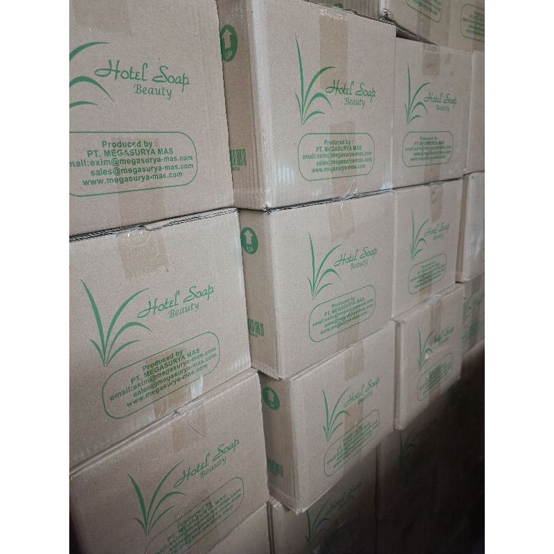 Sabun Hotel / hotel soap Beauty / ryer  500pcs ( 1 karton )
