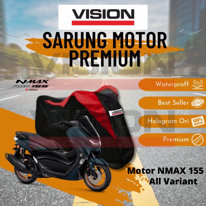 Sarung Motor Nmax Cover Motor Nmax Mantel Motor Nmax Tutup Motor Nmax Pelindung Motor Nmax