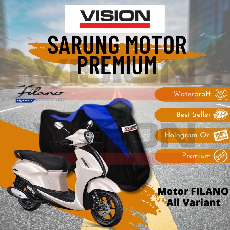 Sarung Motor Yamaha Fazzio Cover Motor Fazzio Tutup Motor Yamaha Fazzio Pelindung Motor Fazzio Mante