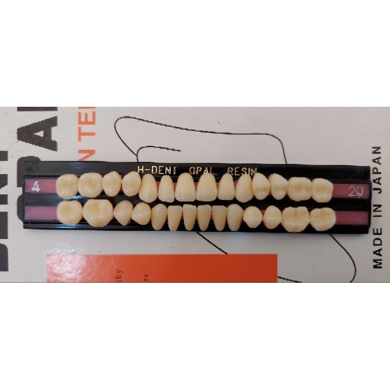 OPAL GIGI PALSU H-DENT FULLSET ATAS BAWAH