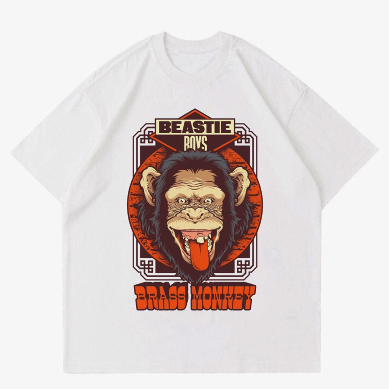 KAOS BAND BEASTIE BOYS - BRASS MONKEY | T-SHIRT BAND BEASTIE BOYS VINTAGE | BAJU BAND BEASTIE BOYS O