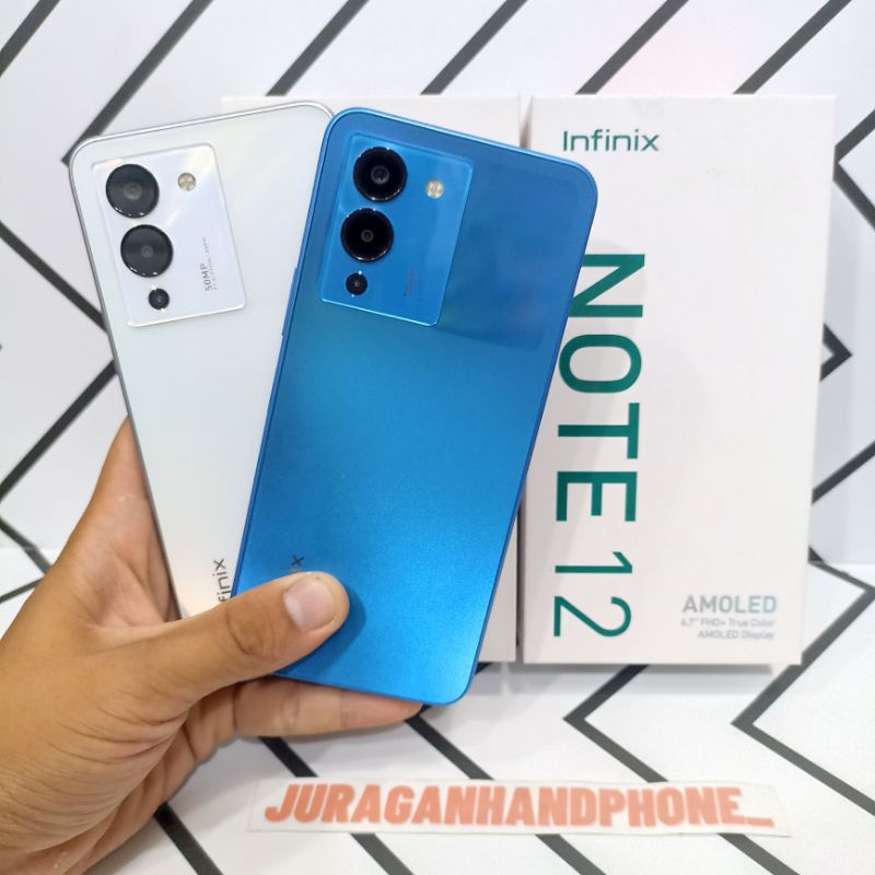 Infinix Note 12 8/256GB 8/128GB Hp Second Seken Bekas Fullset