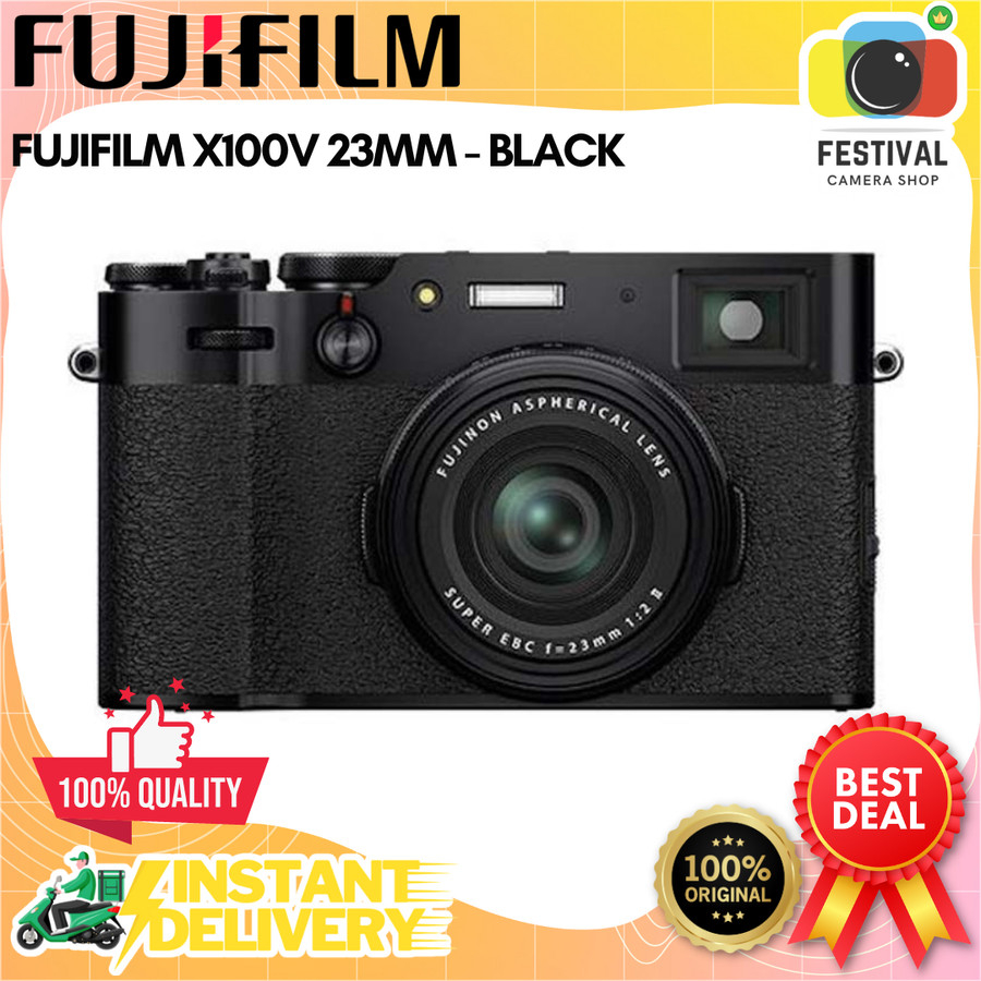 Fujifilm X100V Kit 23mm Digital Camera Fujifilm X100 V Original BLACK