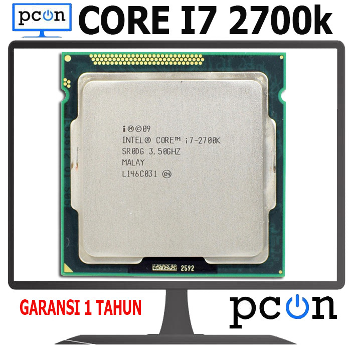 Prosesor Intel Core i7 2700K 3,90 GHz