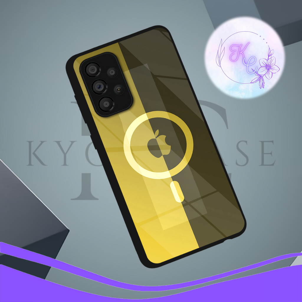 |GG12| KYON CASE SAMSUNG A72 A52 A52S A13 M32 4G 5G GLOSSY KILAU EFEK KACA | BAHAN CASING SOFTCASE &