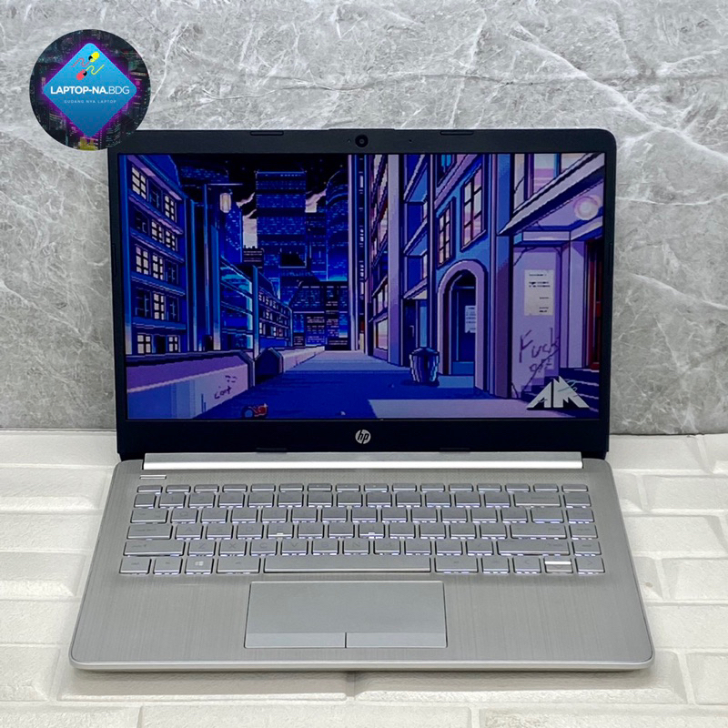 Laptop Rendering HP 14s-dk0073AU AMD A4-9125 Ram 4/256Gb Key Backlight