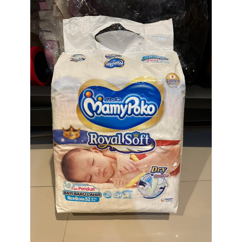 Pampers Mamypoko Royal Soft NB Perekat