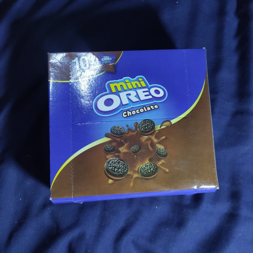 

jajan Mini Oreo COKELAT COKLAT 1 box isi 10 SACHET