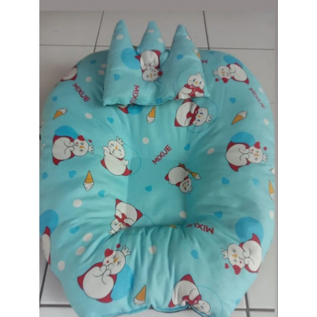 SOFA BAYI NEWBORN UNTUK 0-3 BULAN EMPUK DAN HALUS / BABY LOUNGER / SOFA BAYI MULTIFUNGSI 3 IN 1 /SOFA BAYI DORAEMON KEROPPI LEBAH