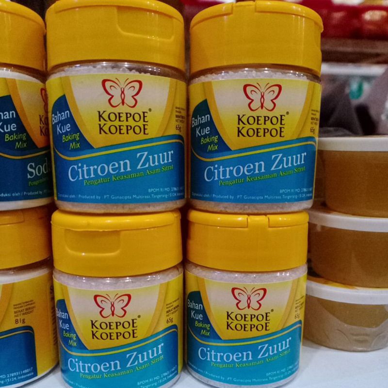 

CITROEN ZUUR merk KUPU-KUPU