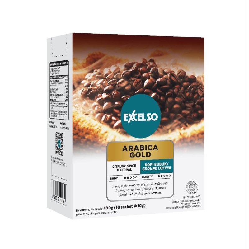 

EXCELSO ARABICA GOLD BUBUK 10x10gram