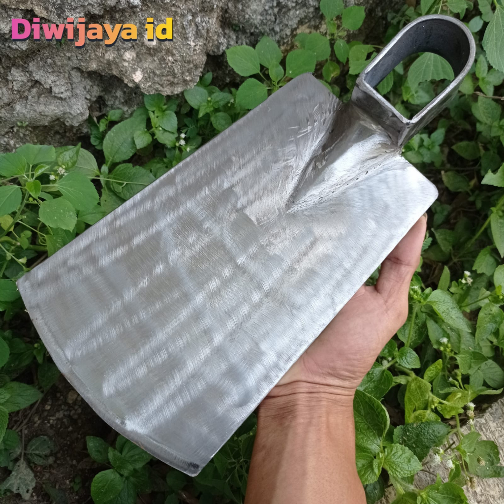 (SPESIAL) Cangkul Ganco Tanah Stainless Anti Lengket - Pacul Stainless Penggali Tanah Keras Ukuran J