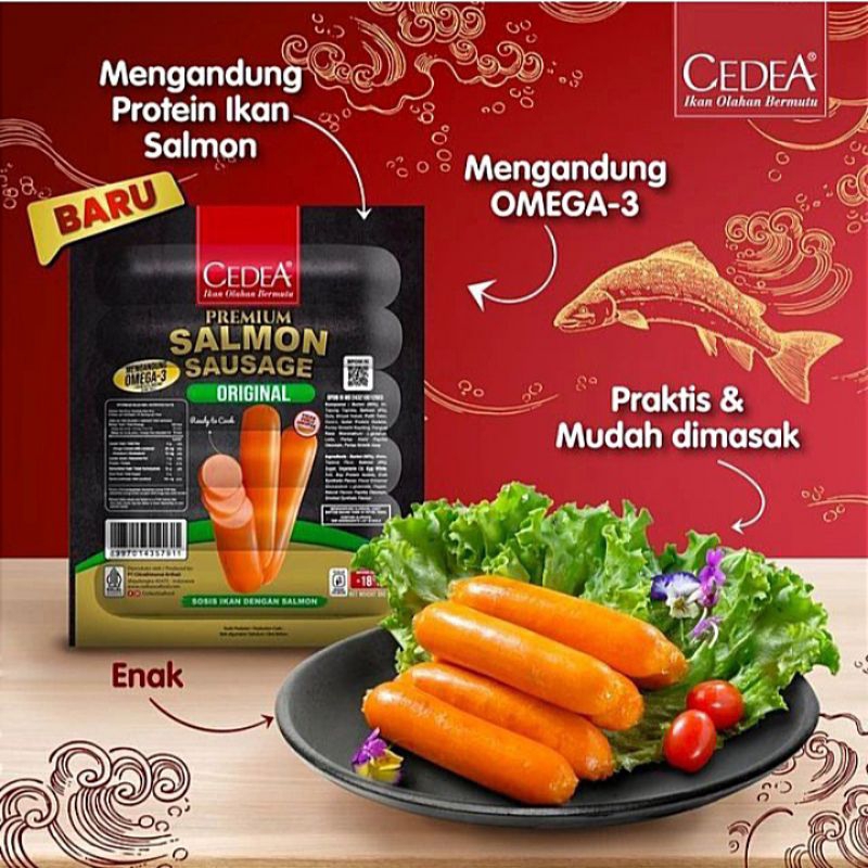 

Salmon Sausage 390g