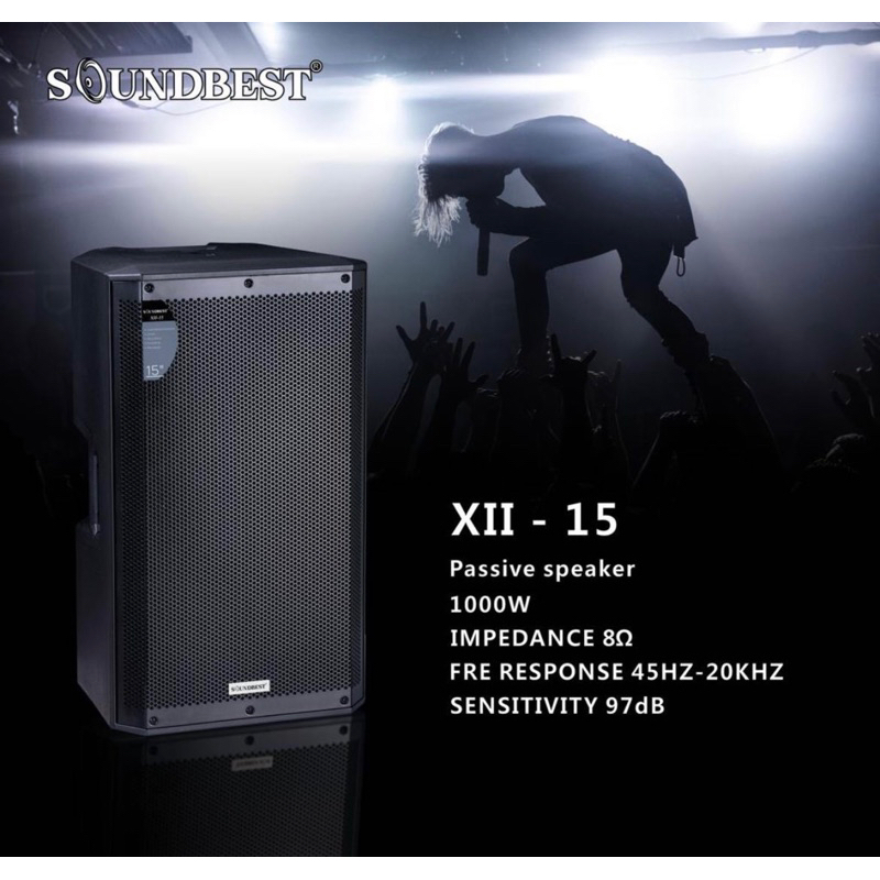 Speaker pasif soundbest XII 15 original 15 inch Soundbest Xll 15 1000watt
