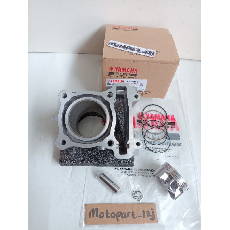 Blok Seher Komplit isi Piston(3C1) Cylinder Comp Yamaha Vixion new Vixion old Asli