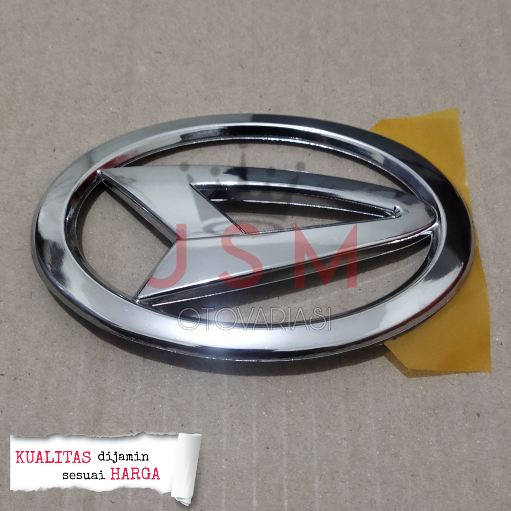 Logo Daihatsu Original/ Logo Daihatsu Ukuran 9cm x 13cm/ Logo Daihatsu Universal
