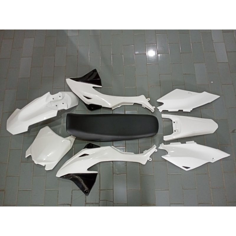 Body KLX BF Plus Jok Dan Spakbor Depan CRF 150 Dan Papan Nomor CRF 150 Body Set Trail Supermoto KLX 