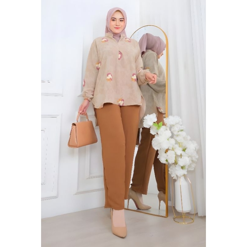 Daster Fuji Rempel -Daster Fuji - Daster Gucci Premium - Daster serut dada