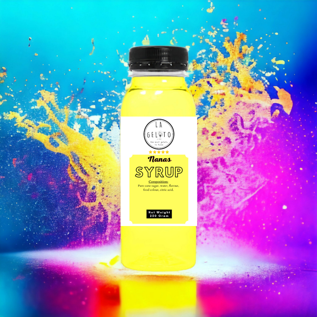 

Sirup Nanas premium untuk minuman ice cream gelato 250gr