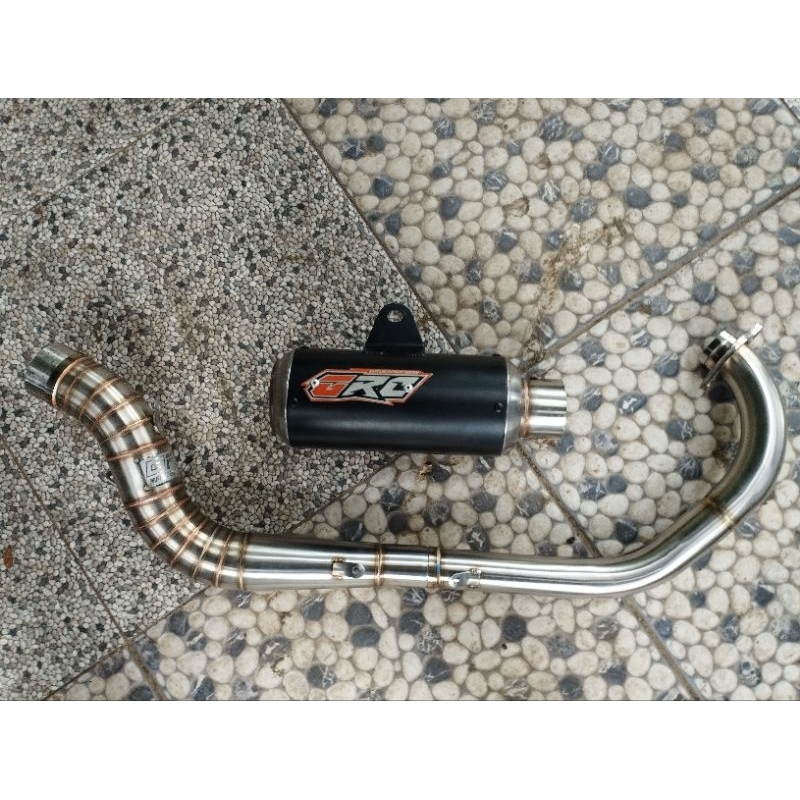 Knalpot Racing GRC MUFFLER for MX KING model Malaysian Style