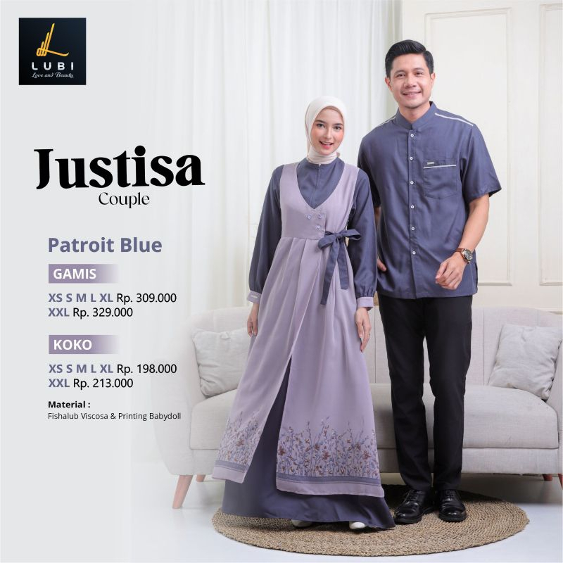 couple justisa by lubi fashion II GAMIS IBU