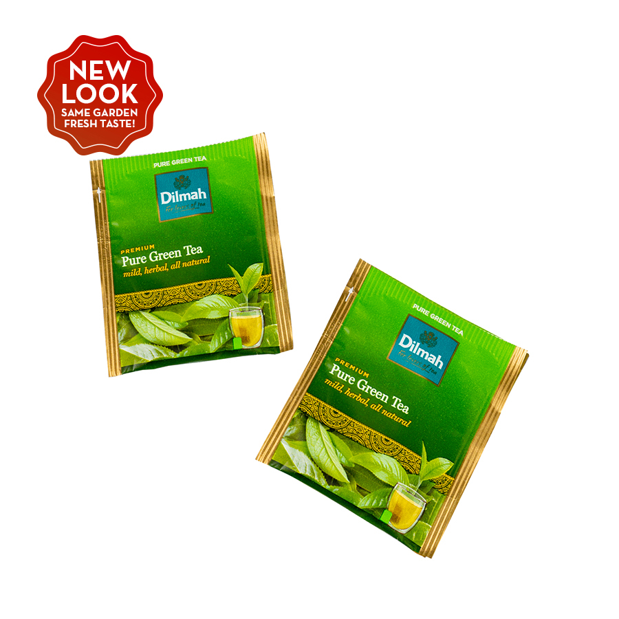 

Dilmah Pure Green tea Envelopes 20s - Teh Celup