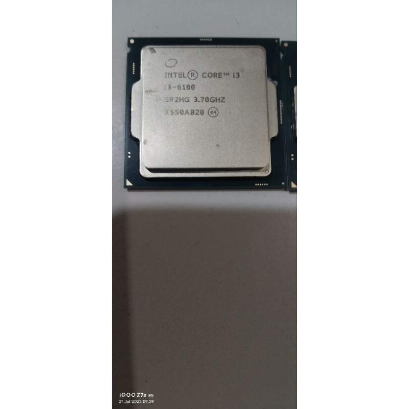 processor intel core i3 6100 gen 6