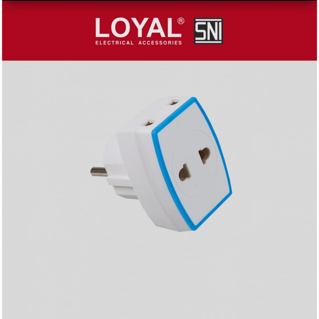 Steker T Multi Warna - LOYAL 913