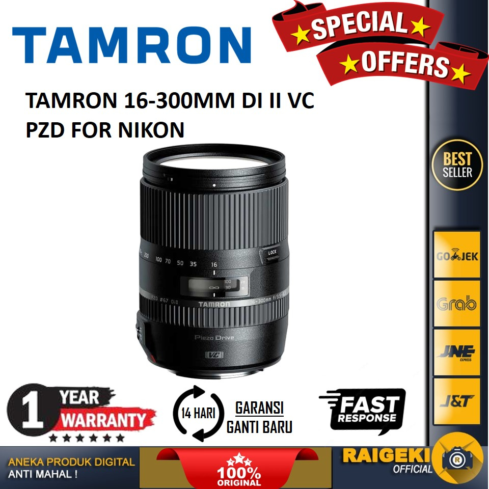 TAMRON 16-300MM DI II VC PZD FOR NIKON