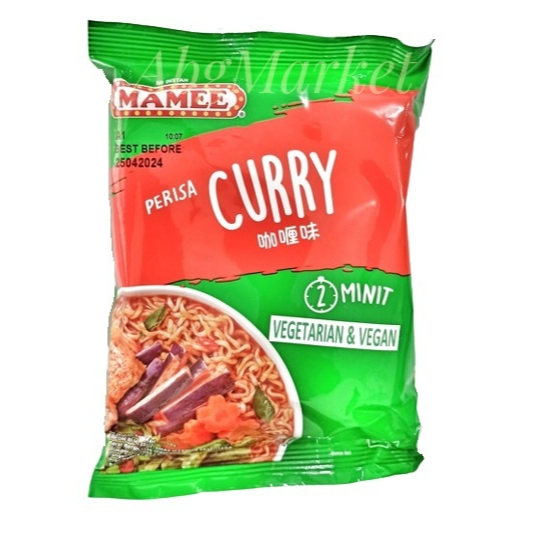 

Mamee Mie Instant Vegetarian Curry Vegan 80 gr