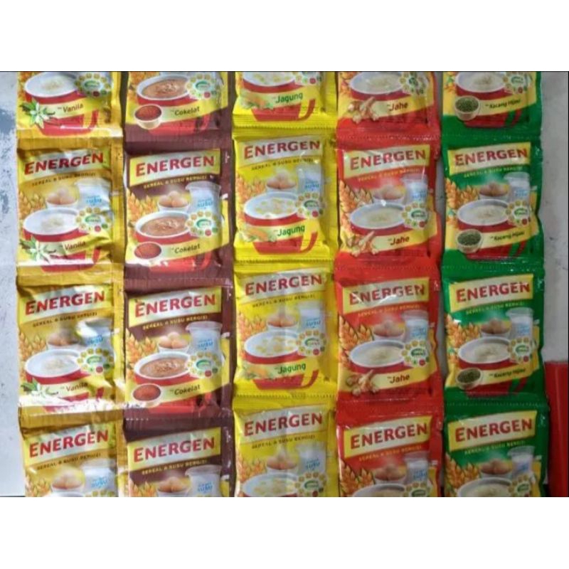 

ENERGEN ALL VARIAN 1 Renceng isi 10pcs