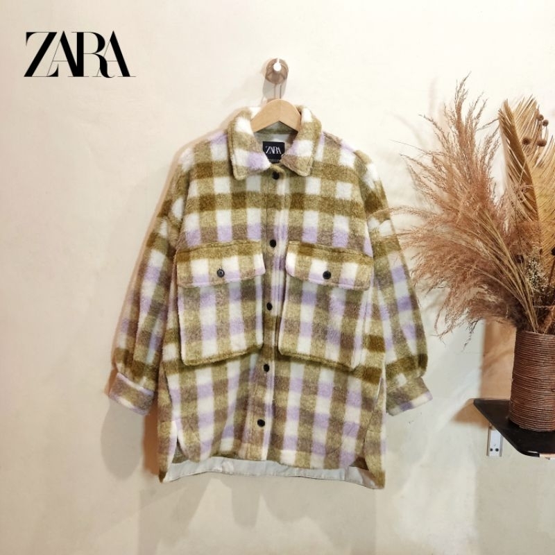 Zara Coat Shirt Preloved