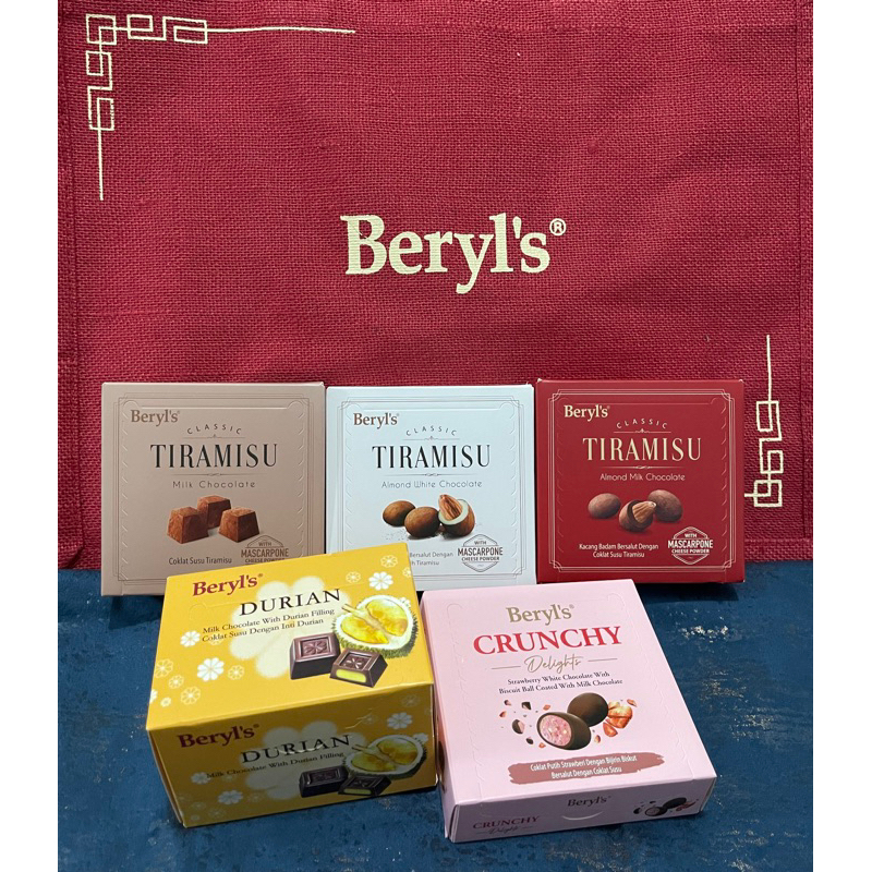 

Beryls Coklat / Coklat Beryls Malaysia / Classic Tiramisu with Mascarpone Cheese Powder / Ready Stok Silahkan Di CheckOut