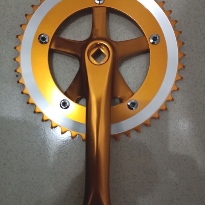 gir tengah crank sepeda 46T viva alloy