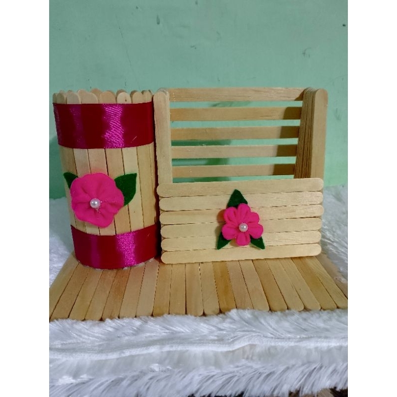 

tempat pensil dan handpone serbaguna