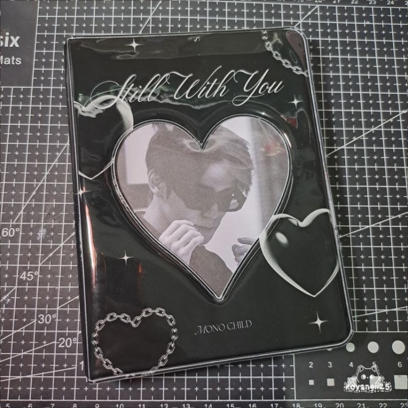 [READY] Kolbuk 2p Photocard Black | Collect Book Photocard Polaroid 2R Kpop