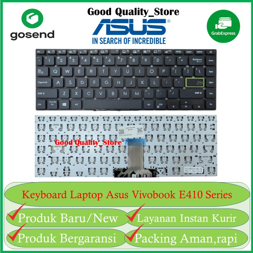 Keyboard laptop Asus Vivobook E410 E410kao E410m E410ma E410mao