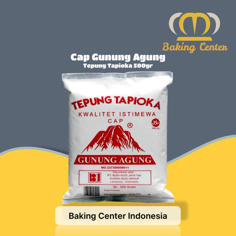 

Cap Gunung Agung Tepung Tapioka 500gr